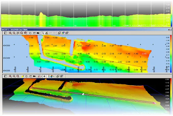 Kordil bathymetric survey and seabed mapping example 5
