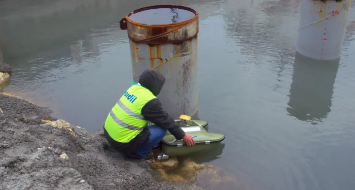 Kordil bathymetric survey and seabed mapping example 6